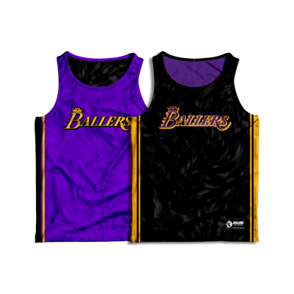 Ballers Lakers Lebron Inspired Reversible Jersey