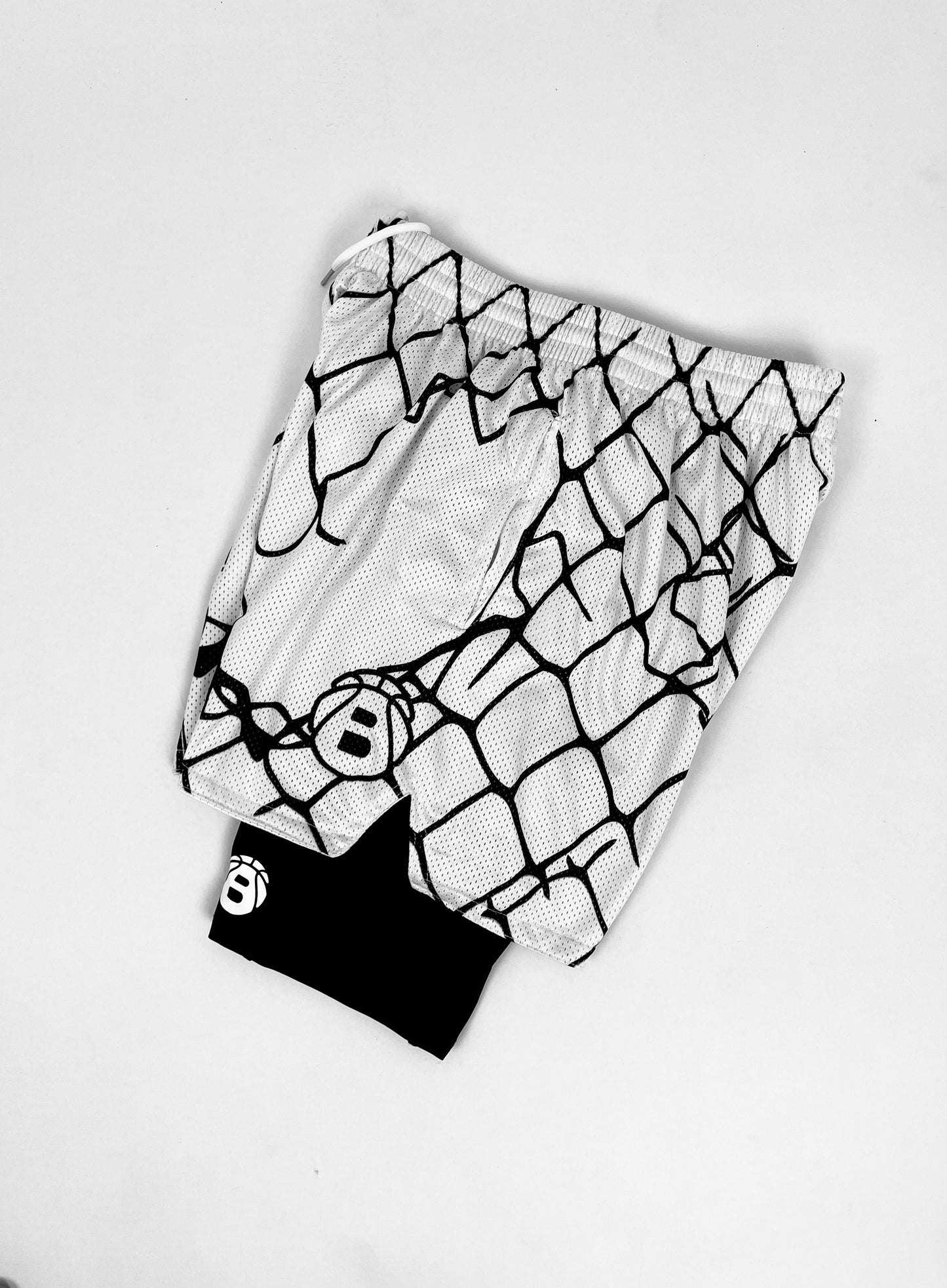 Ballers Street Net Mesh Short (With Cycling Short)