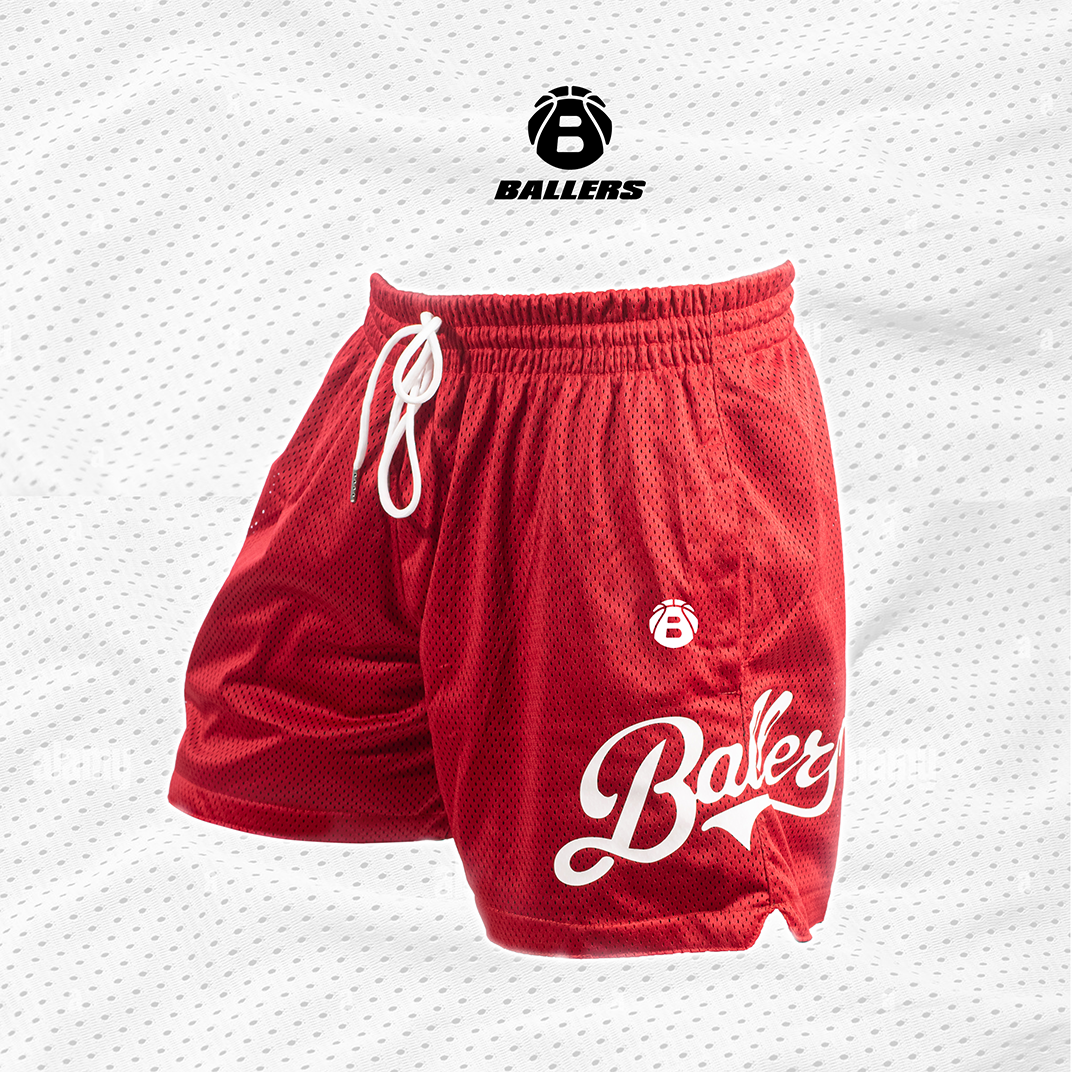 𝘽𝘼𝙇𝙇𝙀𝙍𝙎 𝙑4 𝙈𝙀𝙎𝙃 𝙎𝙃𝙊𝙍𝙏 ORIGINAL BASKETBALL SHORT/TRAINING SHORT ABOVE THE KNEE BASKETBALL SHORT