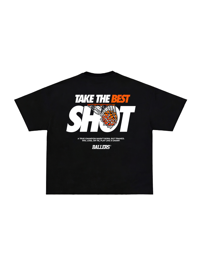 Ballers Take the Shot Boxy Tee