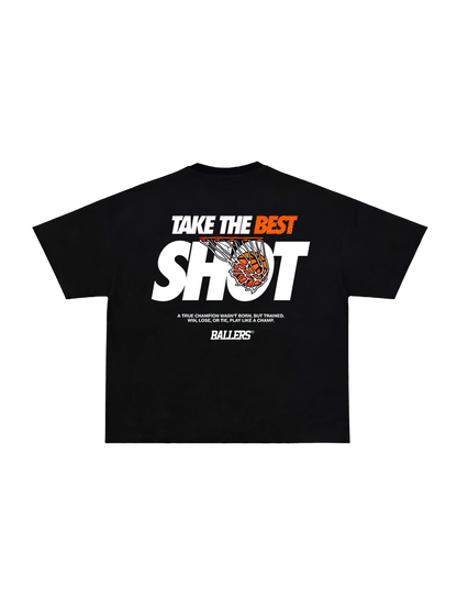 Ballers Take the Shot Boxy Tee