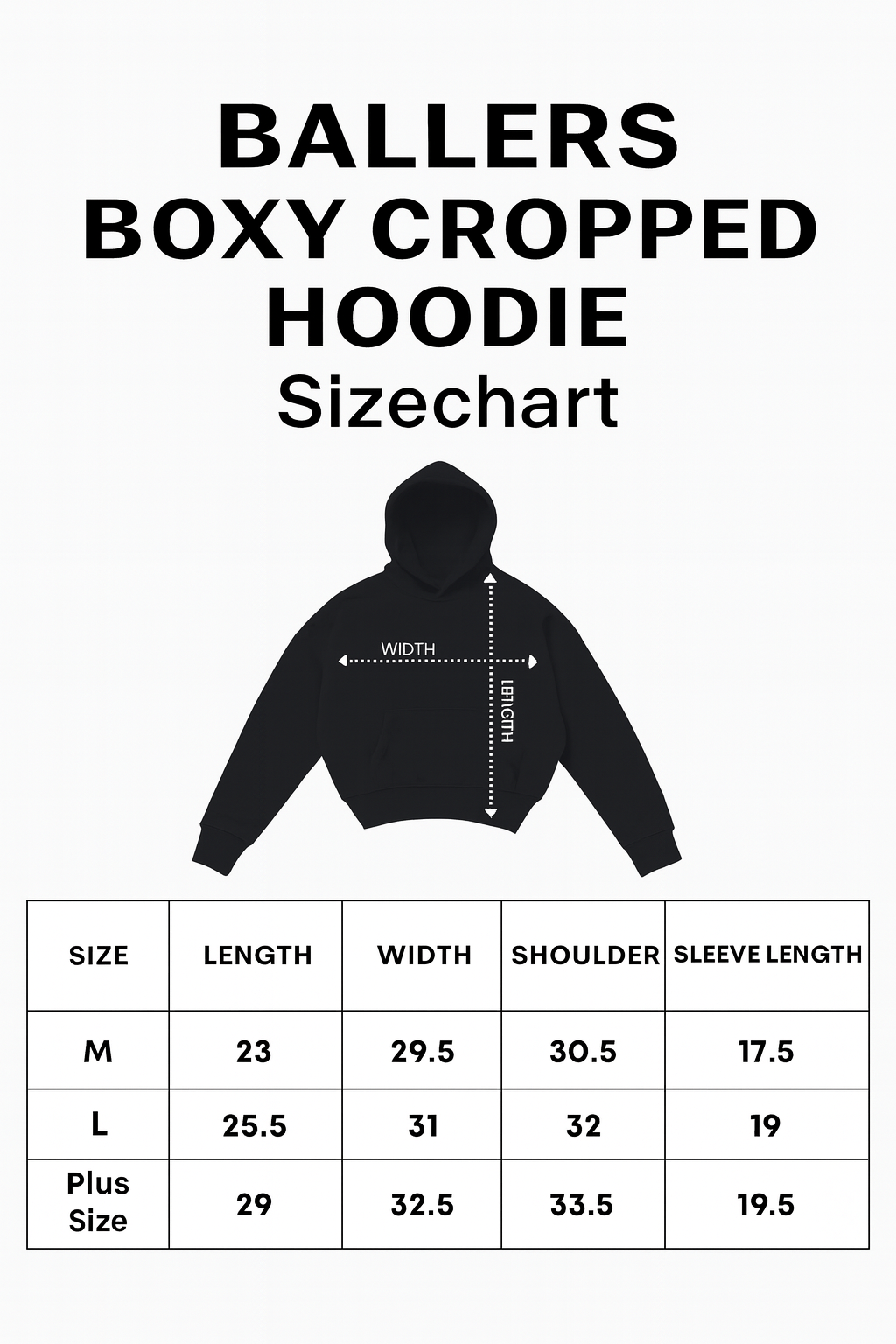 BOXY CROPPED HOODIE (REFLECTORIZED PRINT)