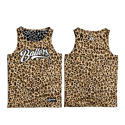 Ballers Reversible Wild Court Jersey Collection ( LEOPARD )