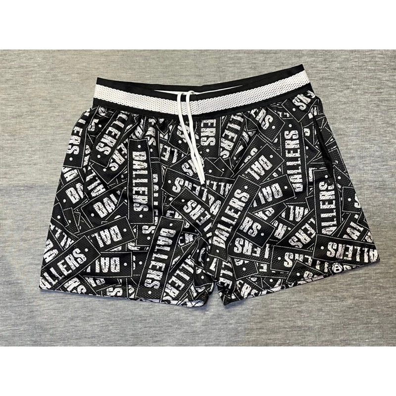 (BLACK - WHITE ) BALLERS REVERSIBLE MESH