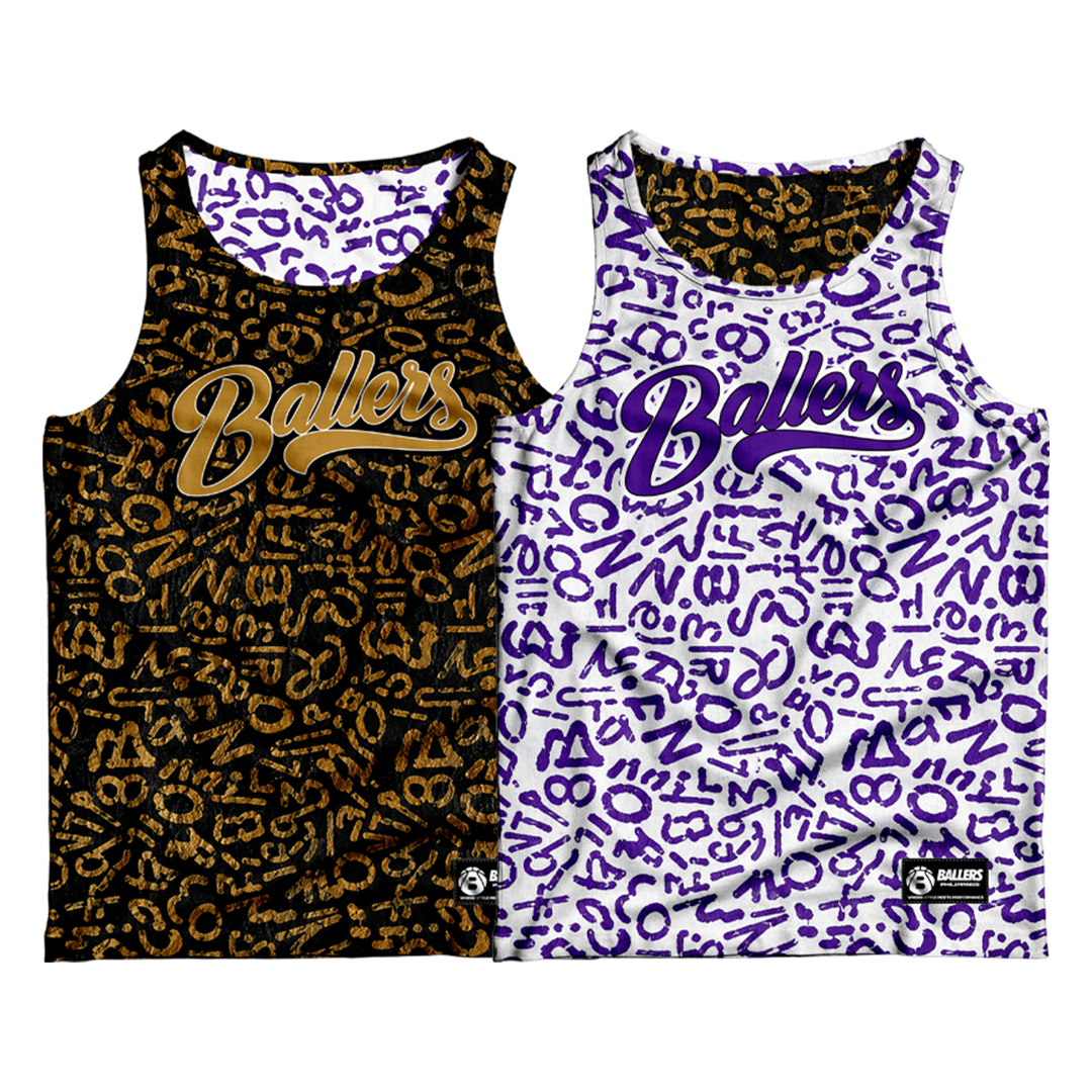 Ballers Reversible Jersey Kobe Shoes Inspired ( MAMBA DAY )
