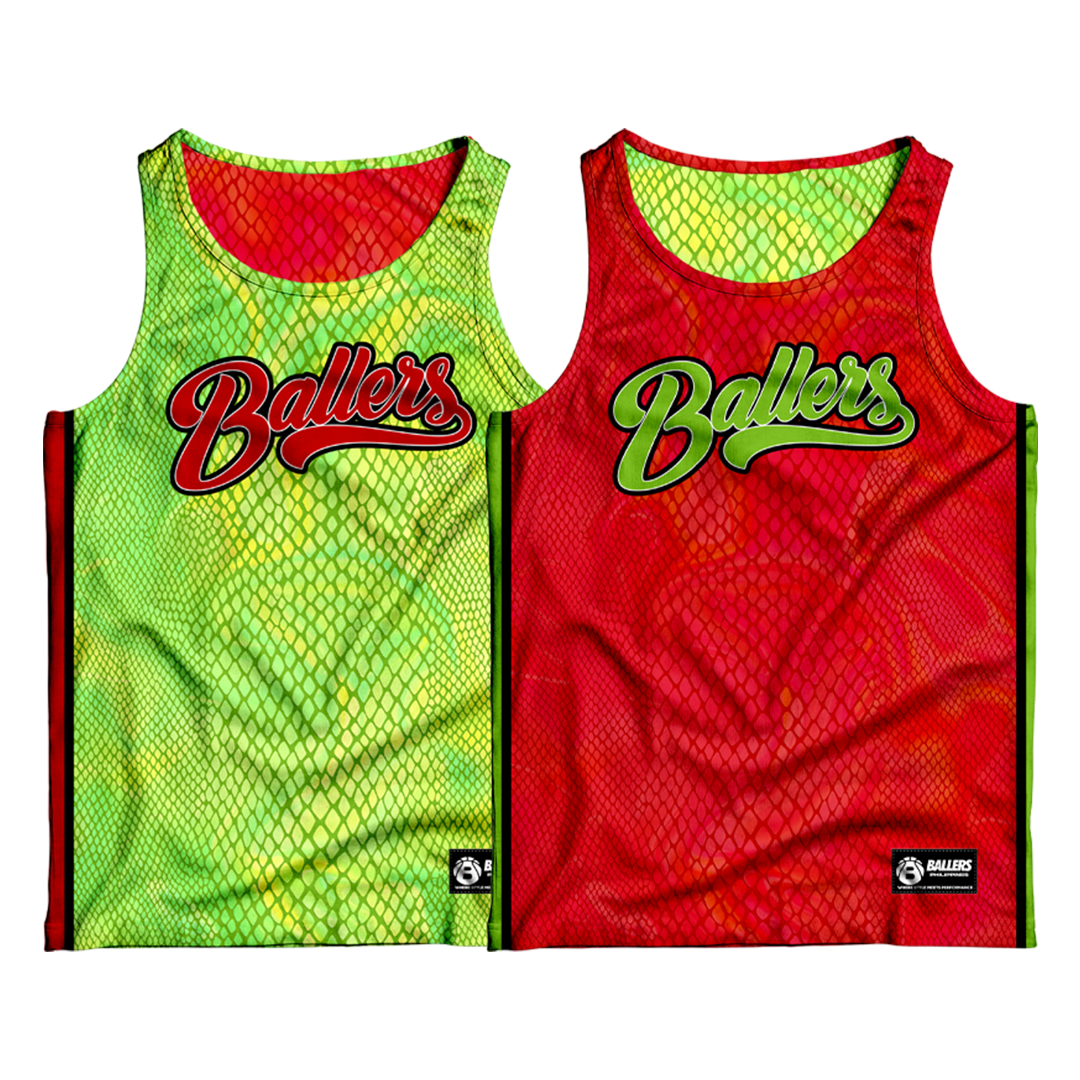 Ballers Reversible Jersey Kobe Shoes Inspired ( REVERSE GRINCH )