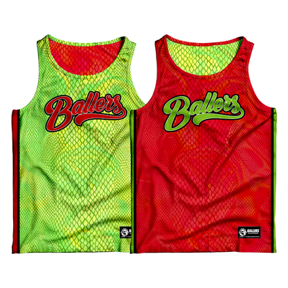 Ballers Reversible Jersey Kobe Shoes Inspired ( REVERSE GRINCH )