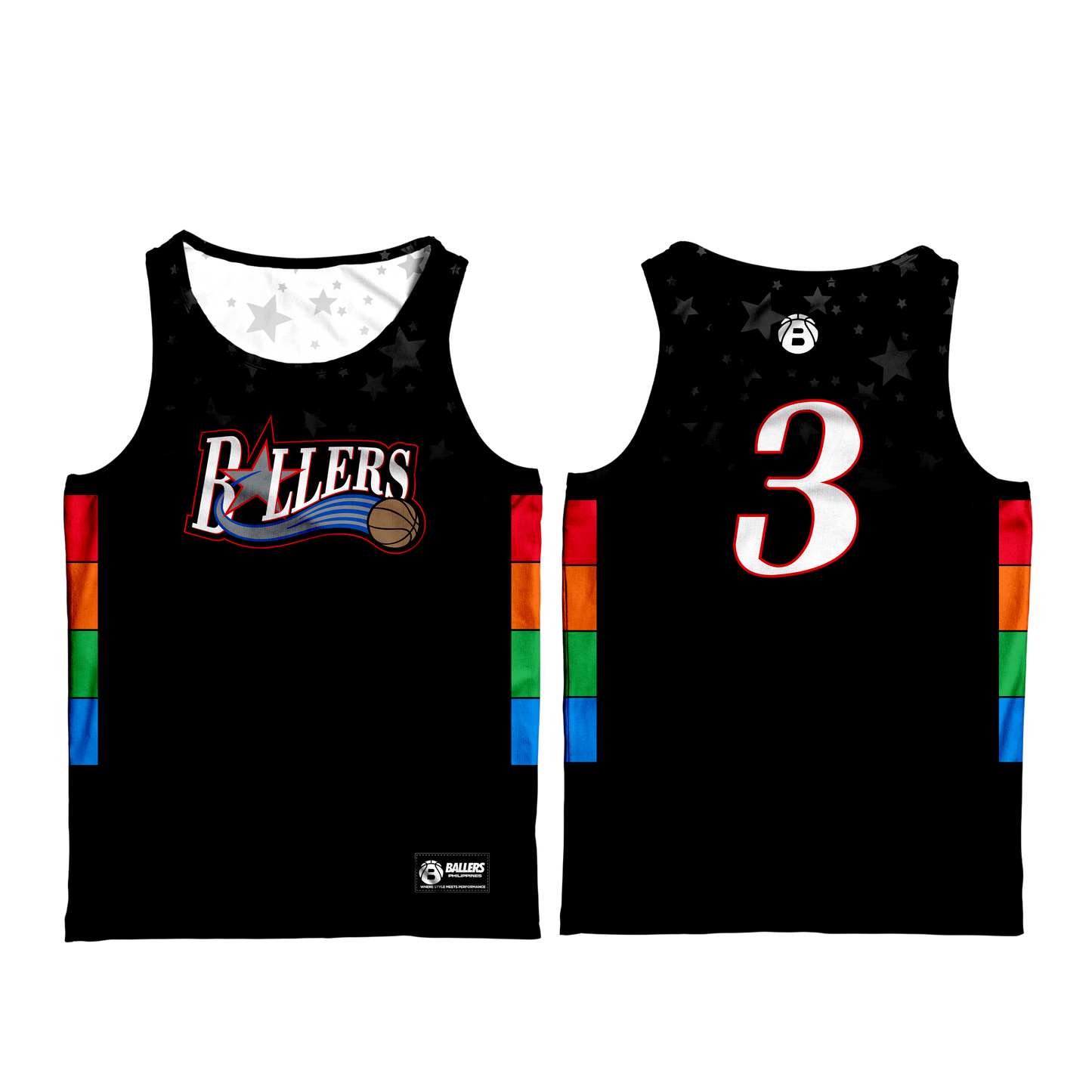 Ballers Sixers Iverson Inspired Reversible Jersey