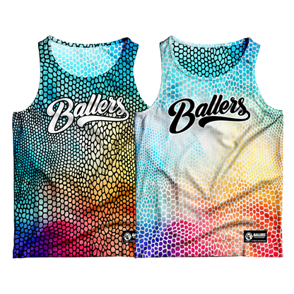 Ballers Reversible Jersey Kobe Shoes Inspired ( RAINBOW )