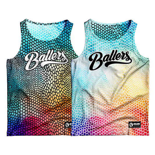 Ballers Reversible Jersey Kobe Shoes Inspired ( RAINBOW )