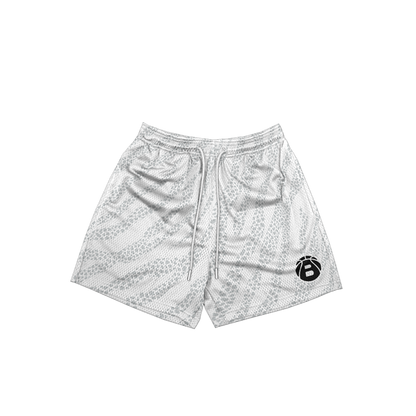 Ballers Snake Skin Reversible Mesh Shorts