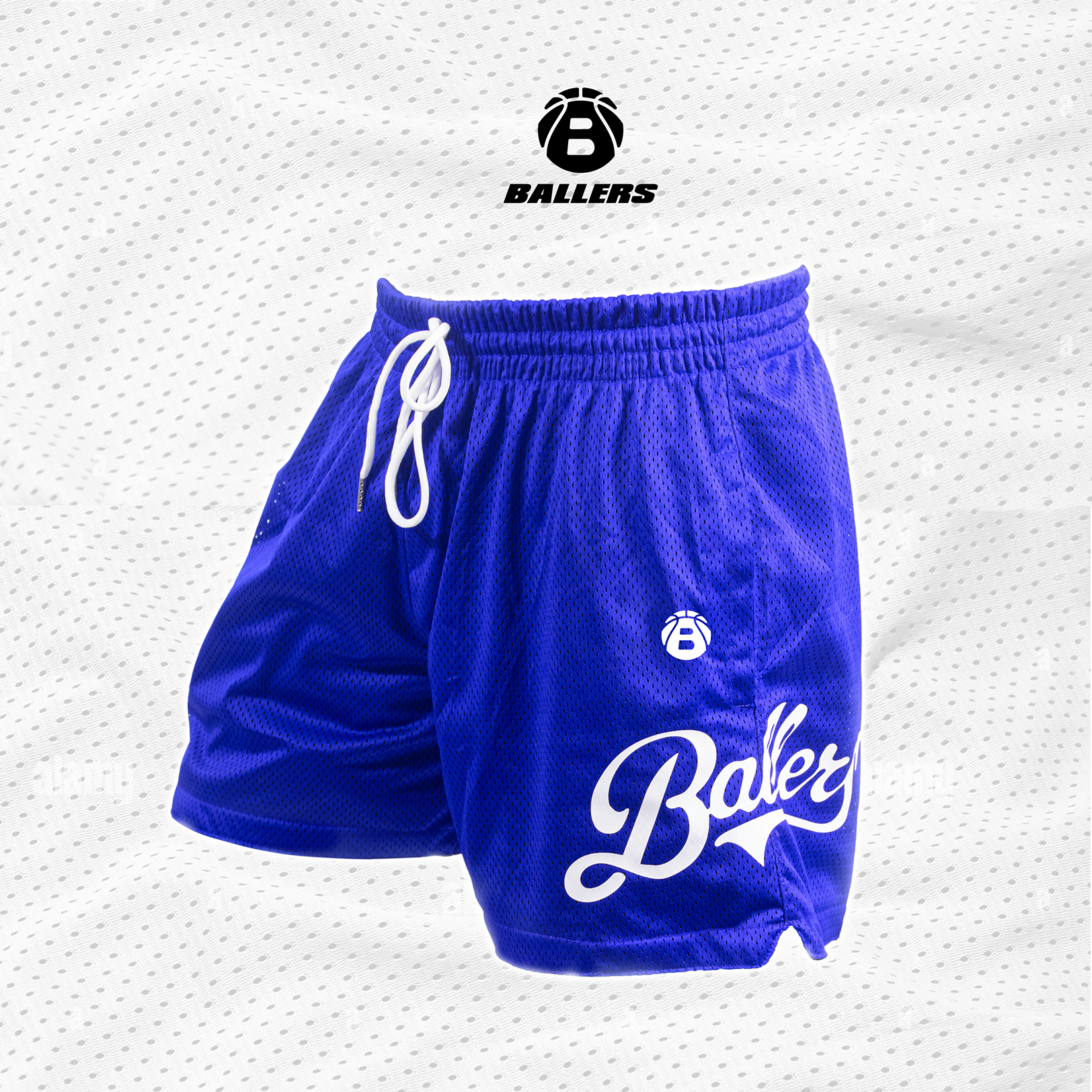 𝘽𝘼𝙇𝙇𝙀𝙍𝙎 𝙑4 𝙈𝙀𝙎𝙃 𝙎𝙃𝙊𝙍𝙏 ORIGINAL BASKETBALL SHORT/TRAINING SHORT ABOVE THE KNEE BASKETBALL SHORT