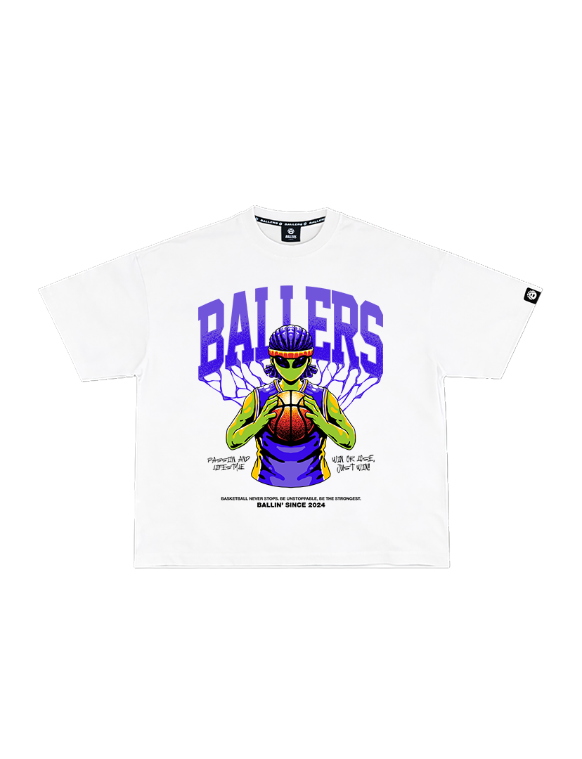 Ballers Out of This World Boxy Tee