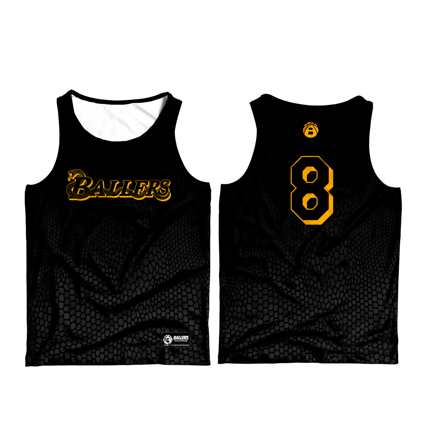 Ballers Lakers Kobe Inspired Reversible Jersey