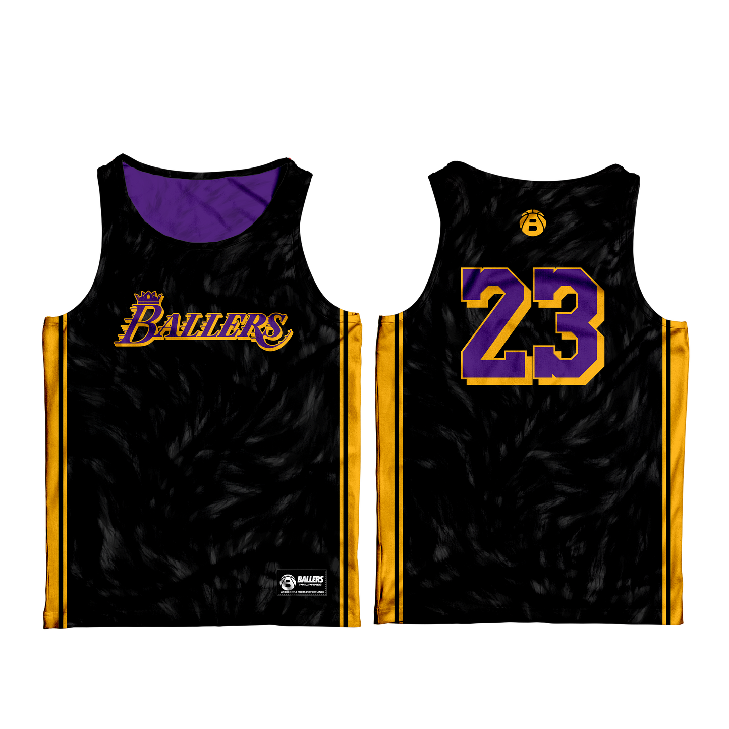 Ballers Lakers Lebron Inspired Reversible Jersey