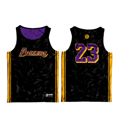 Ballers Lakers Lebron Inspired Reversible Jersey