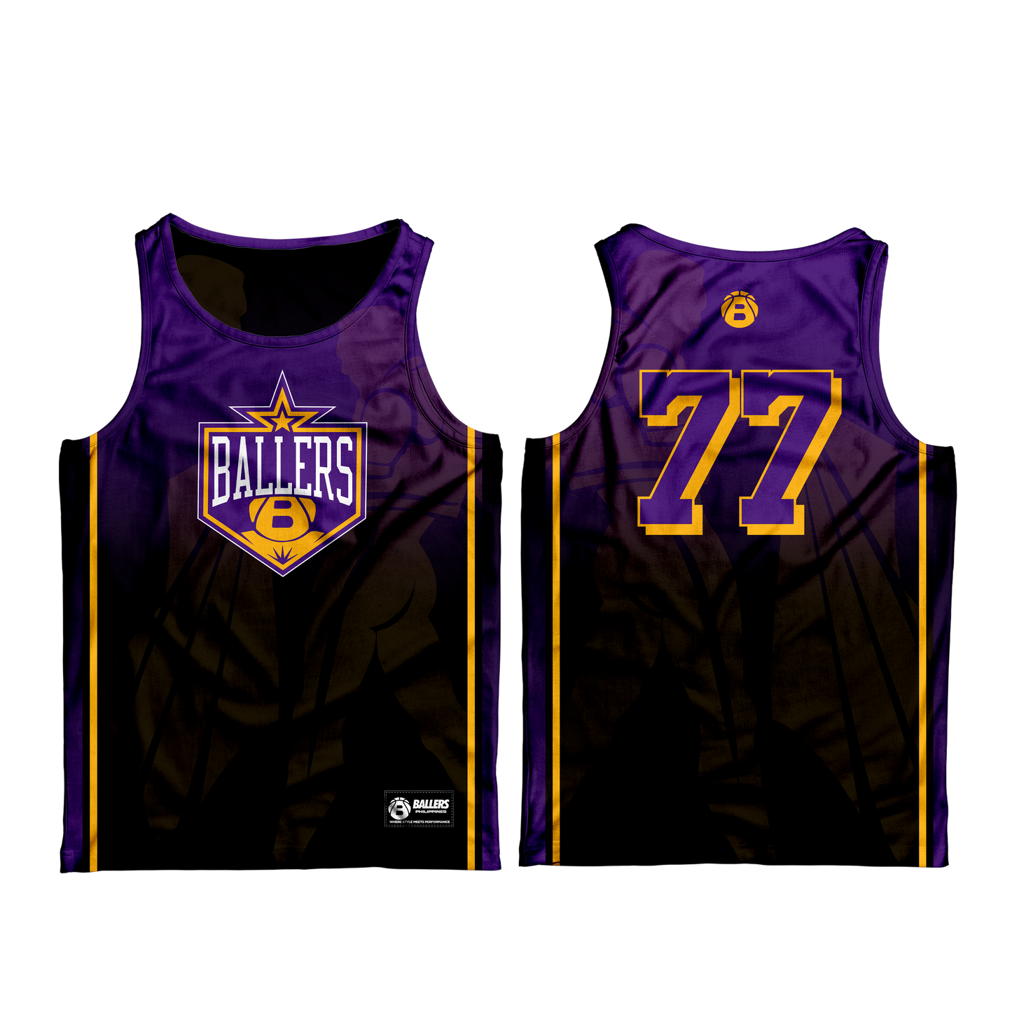Ballers Lakers Luka Inspired Reversible Jersey