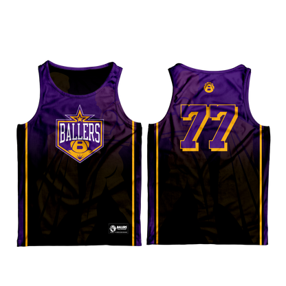 Ballers Lakers Luka Inspired Reversible Jersey