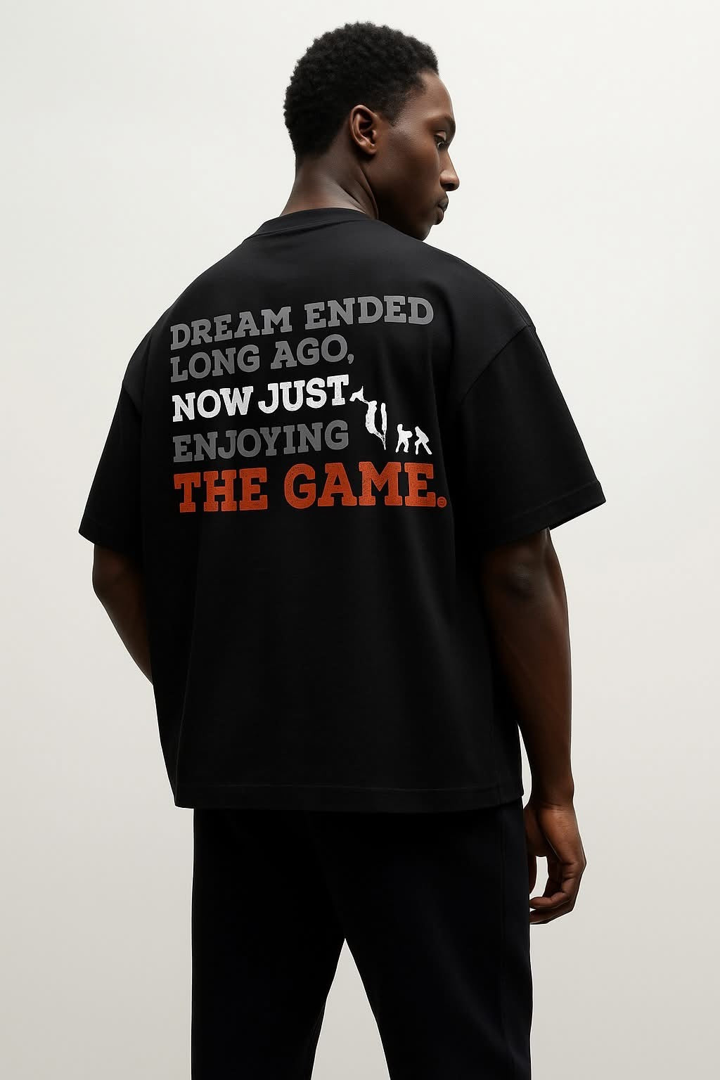 " 𝗗𝗿𝗲𝗮𝗺 𝗘𝗻𝗱𝗲𝗱 𝗟𝗼𝗻𝗴 𝗔𝗴𝗼, 𝗡𝗼𝘄 𝗝𝘂𝘀𝘁 𝗘𝗻𝗷𝗼𝘆𝗶𝗻𝗴 𝘁𝗵𝗲 𝗚𝗮𝗺𝗲 " 𝗢𝘃𝗲𝗿𝘀𝗶𝘇𝗲𝗱 𝗦𝗵𝗶𝗿𝘁