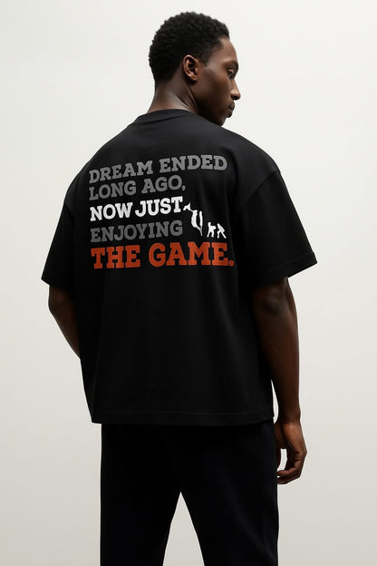 " 𝗗𝗿𝗲𝗮𝗺 𝗘𝗻𝗱𝗲𝗱 𝗟𝗼𝗻𝗴 𝗔𝗴𝗼, 𝗡𝗼𝘄 𝗝𝘂𝘀𝘁 𝗘𝗻𝗷𝗼𝘆𝗶𝗻𝗴 𝘁𝗵𝗲 𝗚𝗮𝗺𝗲 " 𝗢𝘃𝗲𝗿𝘀𝗶𝘇𝗲𝗱 𝗦𝗵𝗶𝗿𝘁