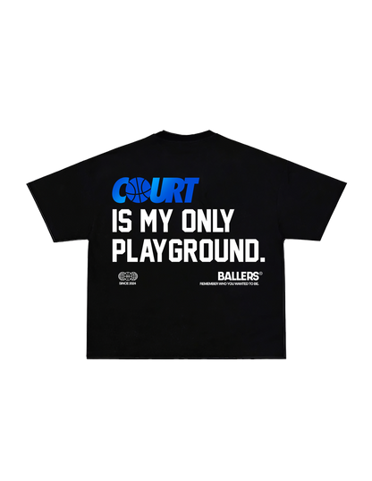 Ballers Court is My Playground Boxy Tee