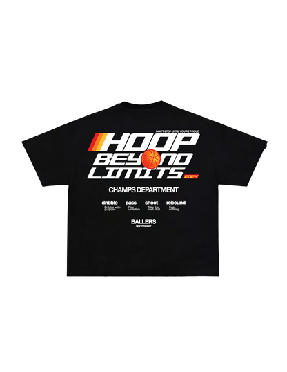 Ballers Hoop Beyond Limits Boxy Tee