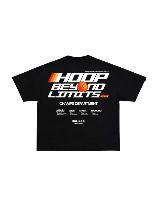 Ballers Hoop Beyond Limits Boxy Tee