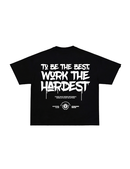 Ballers Work The Hardest Boxy Tee