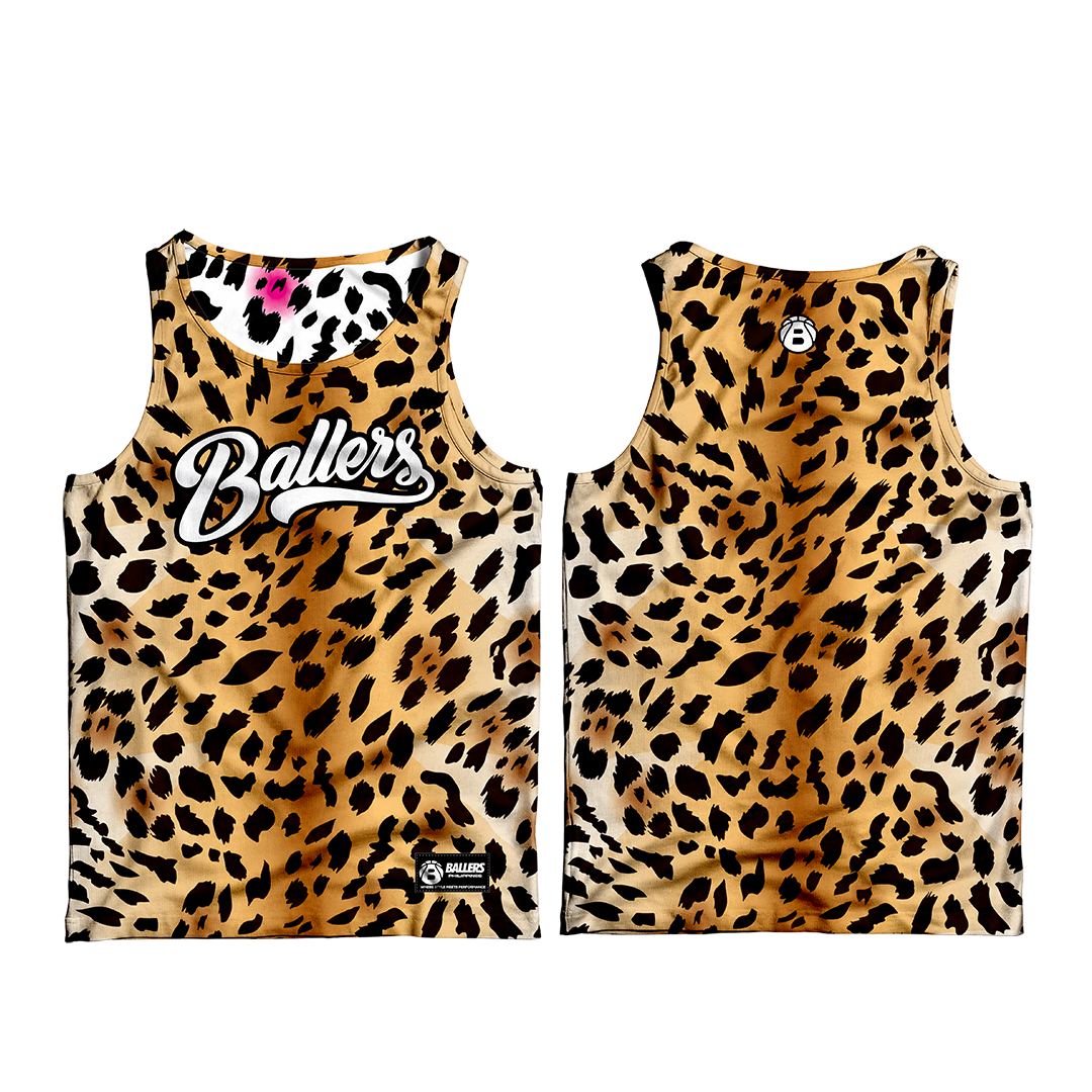 Ballers Reversible Wild Court Jersey Collection ( CHEETAH )