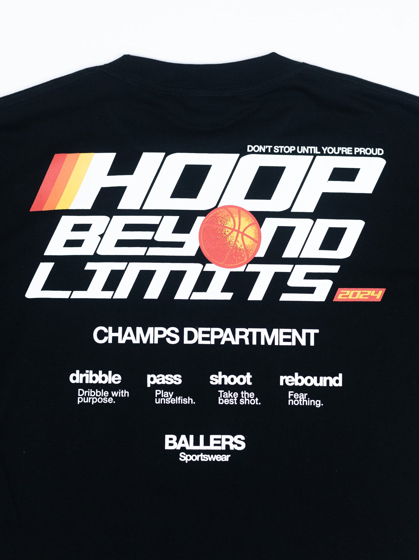Ballers Hoop Beyond Limits Boxy Tee