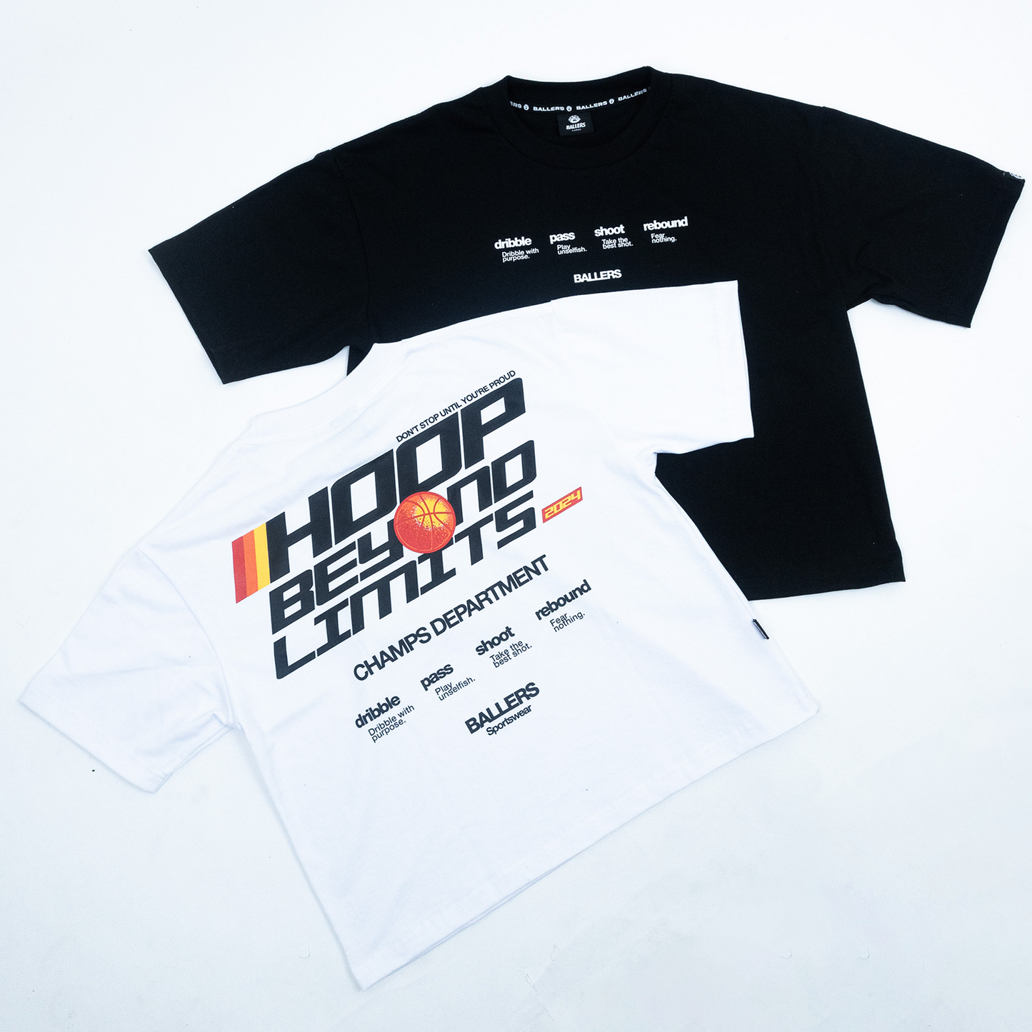 Ballers Hoop Beyond Limits Boxy Tee