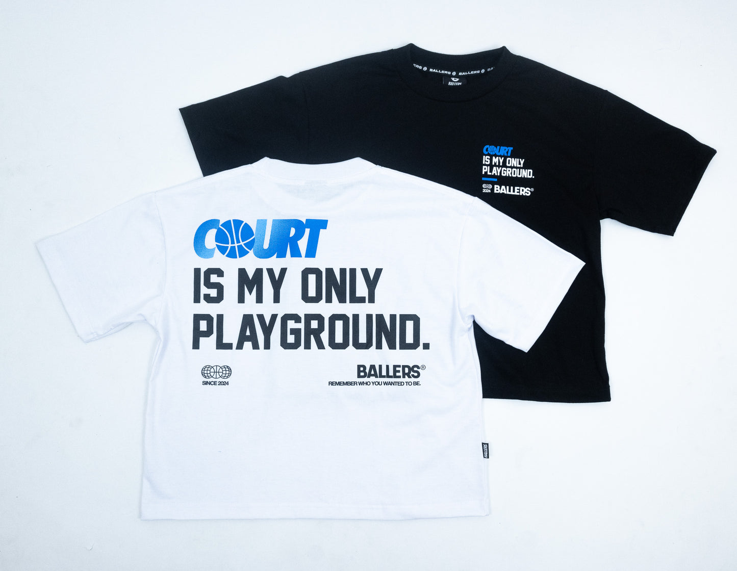 Ballers Court is My Playground Boxy Tee