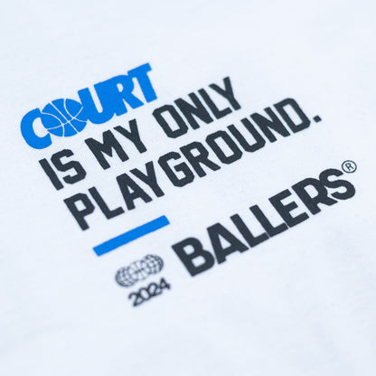 Ballers Court is My Playground Boxy Tee