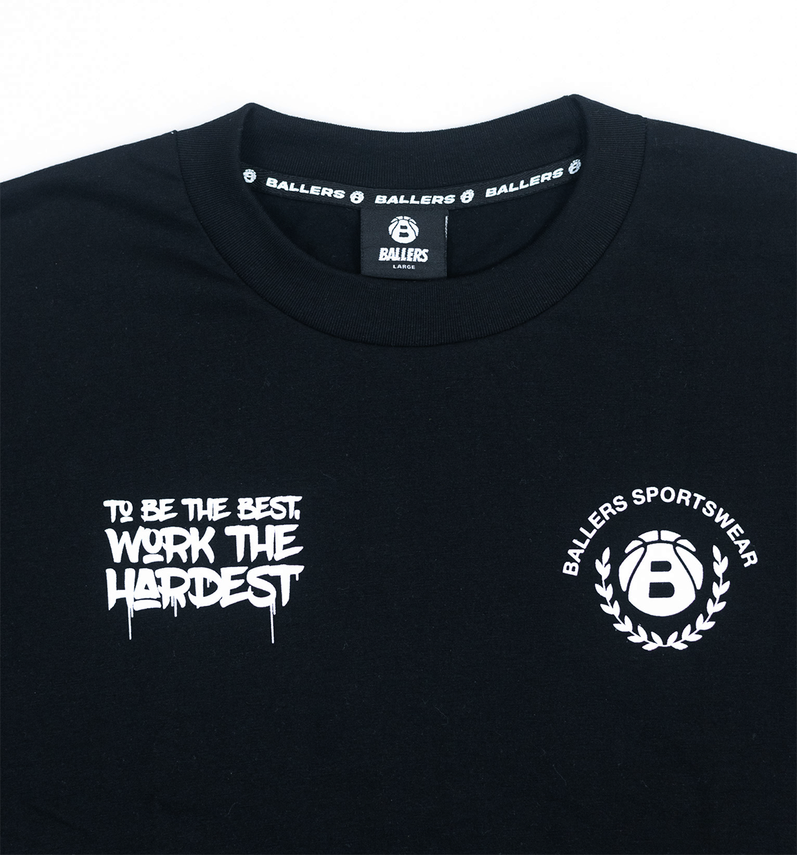 Ballers Work The Hardest Boxy Tee