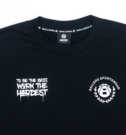 Ballers Work The Hardest Boxy Tee