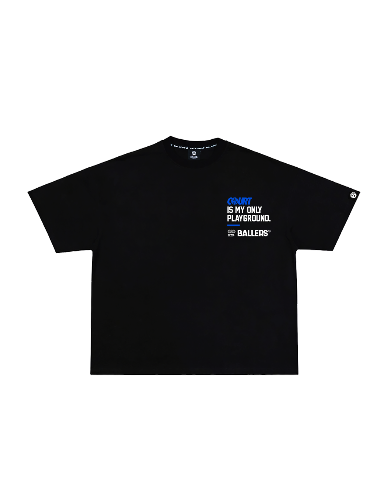 Ballers Court is My Playground Boxy Tee