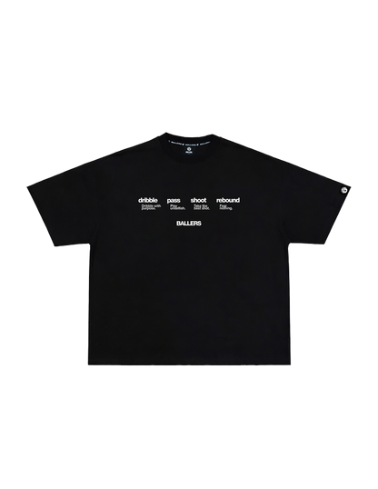 Ballers Hoop Beyond Limits Boxy Tee