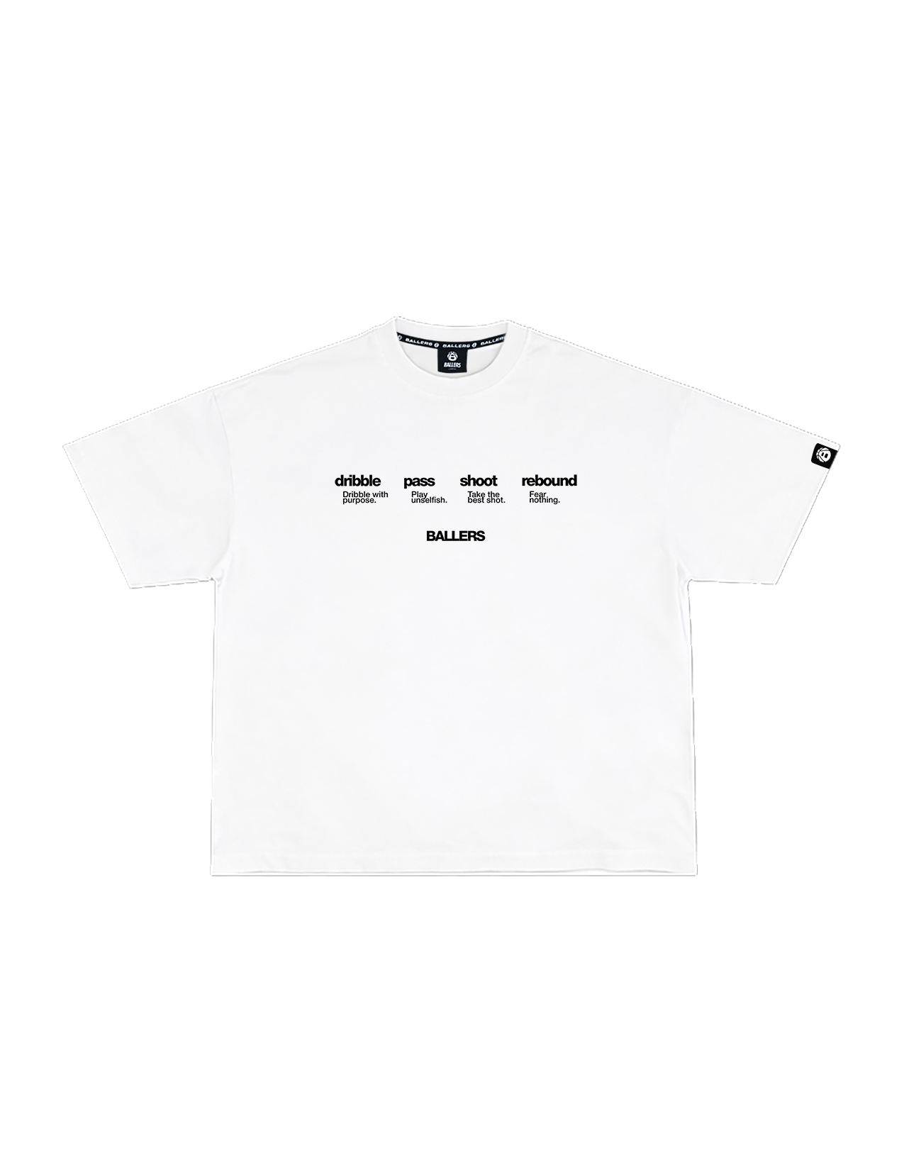 Ballers Hoop Beyond Limits Boxy Tee