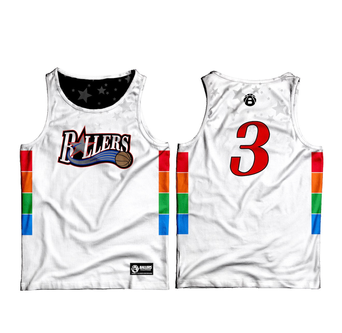 Ballers Sixers Iverson Inspired Reversible Jersey