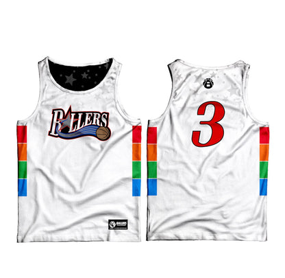 Ballers Sixers Iverson Inspired Reversible Jersey