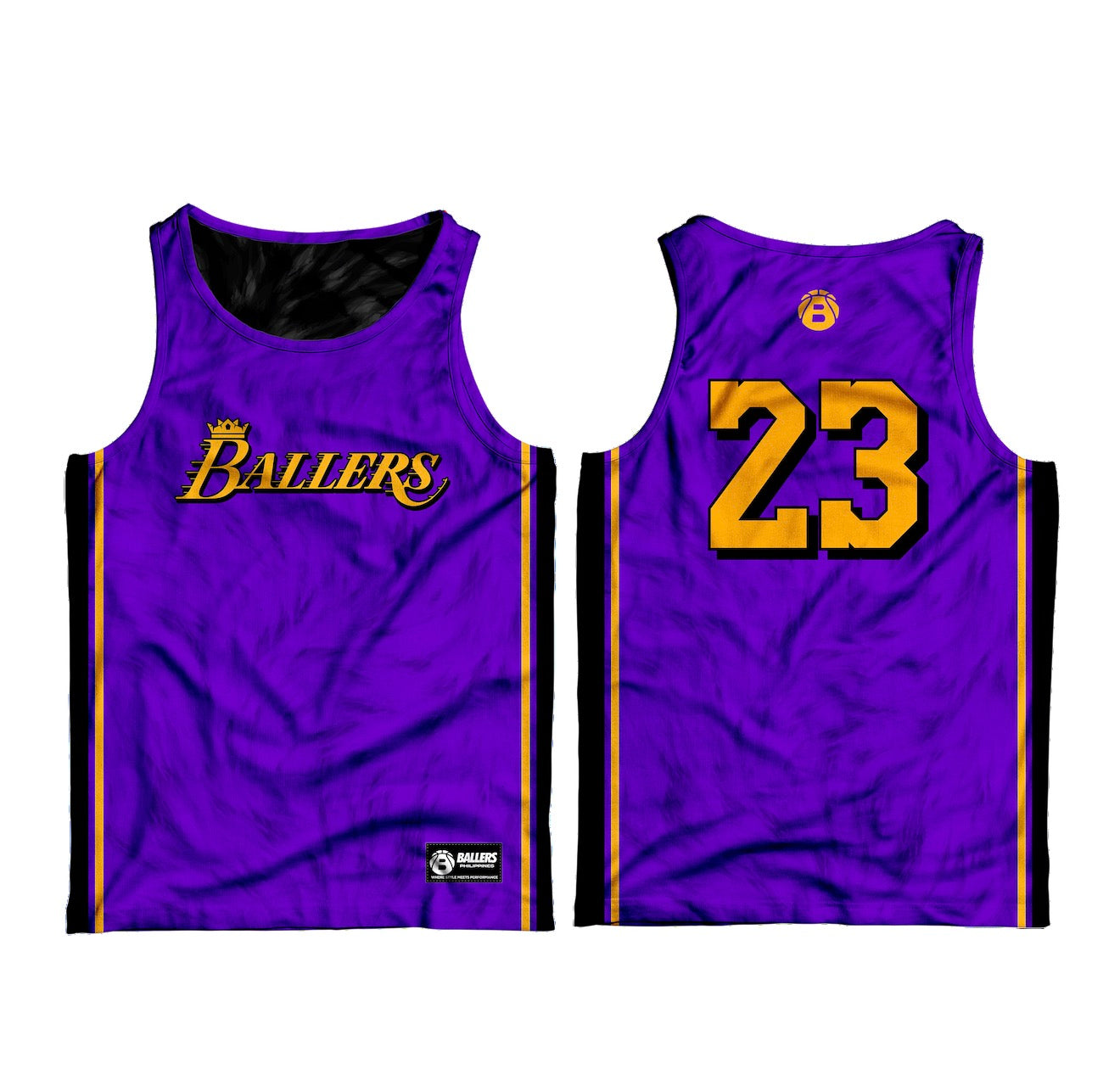 Ballers Lakers Lebron Inspired Reversible Jersey