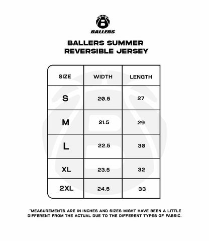 BALLERS BASKETBALL REVERSIBLE JERSEY (V2)
