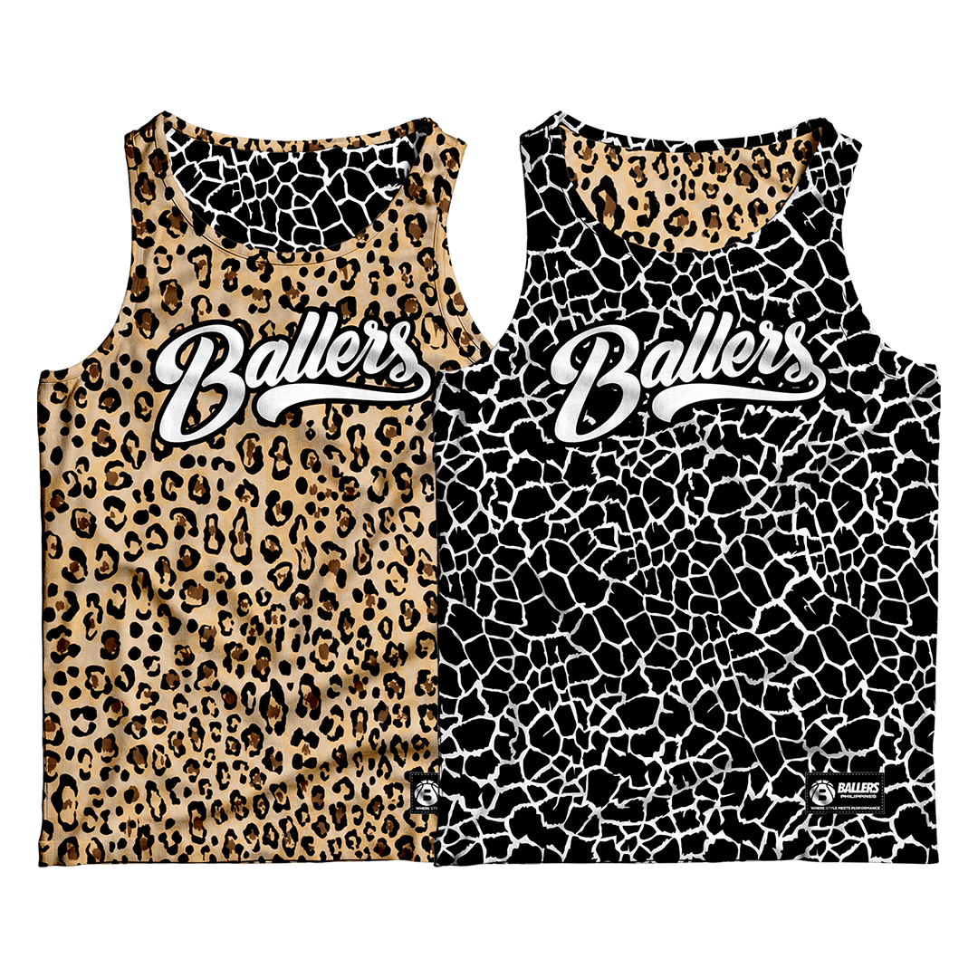 Ballers Reversible Wild Court Jersey Collection ( LEOPARD )