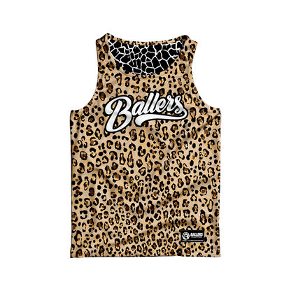 Ballers Reversible Wild Court Jersey Collection ( LEOPARD )