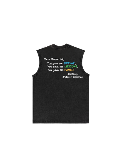 Ballers Acid Wash Tank Top (DEAR BASKETBALL)