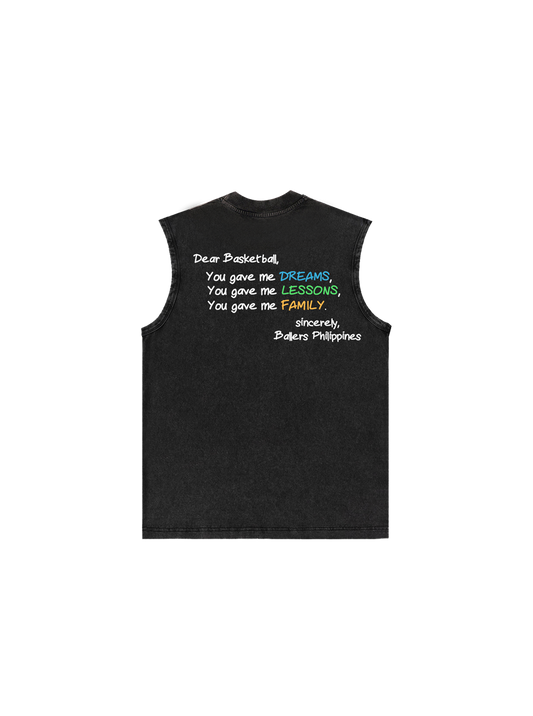 Ballers Acid Wash Tank Top (DEAR BASKETBALL)