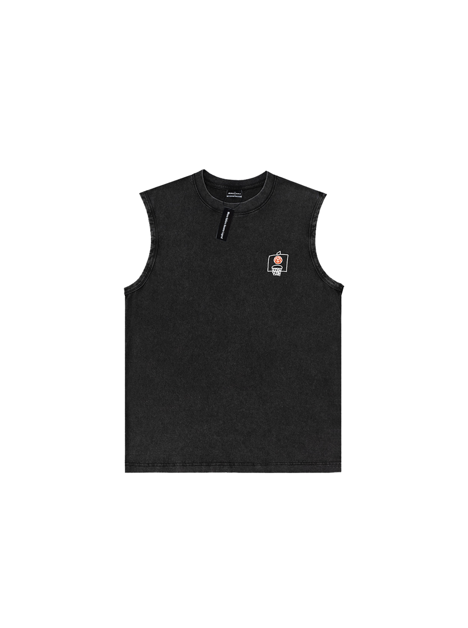 Ballers Acid Wash Tank Top (DEAR BASKETBALL)