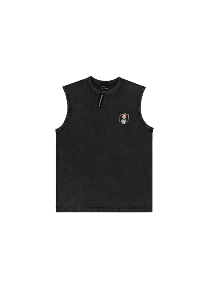 Ballers Acid Wash Tank Top (DEAR BASKETBALL)