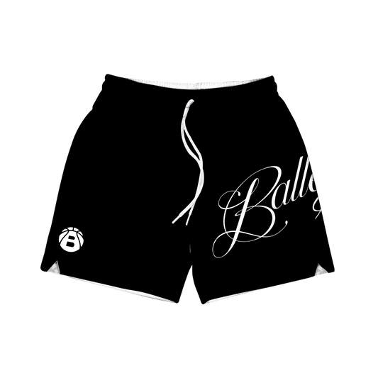 Ballers Premium Cursive Mesh Shorts
