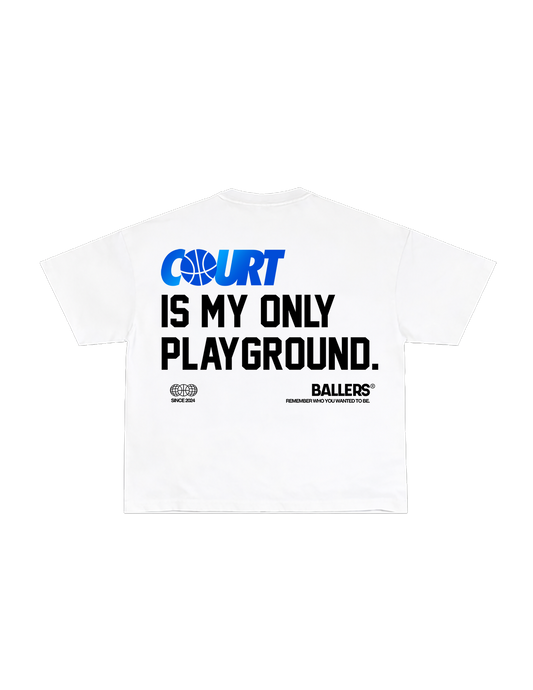 Ballers Court is My Playground Boxy Tee